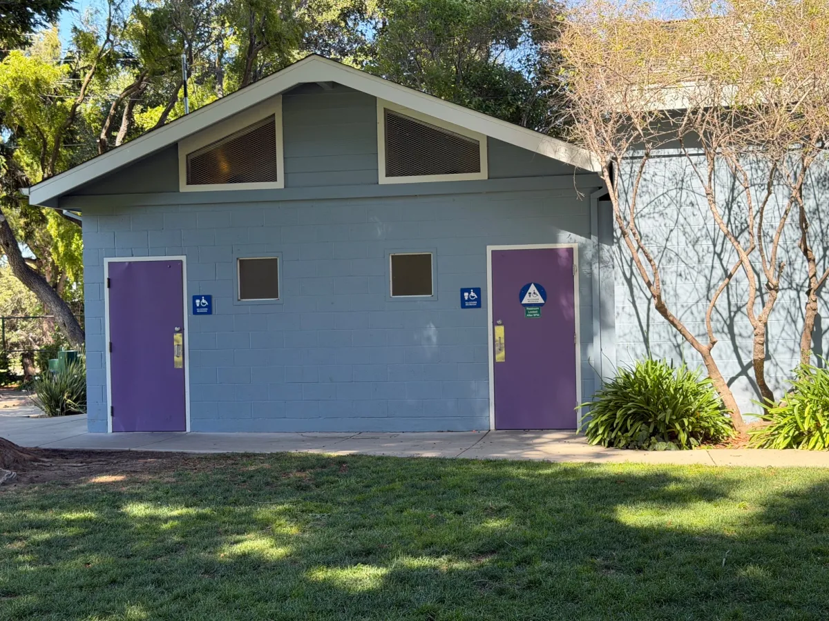 2 all gender restrooms 