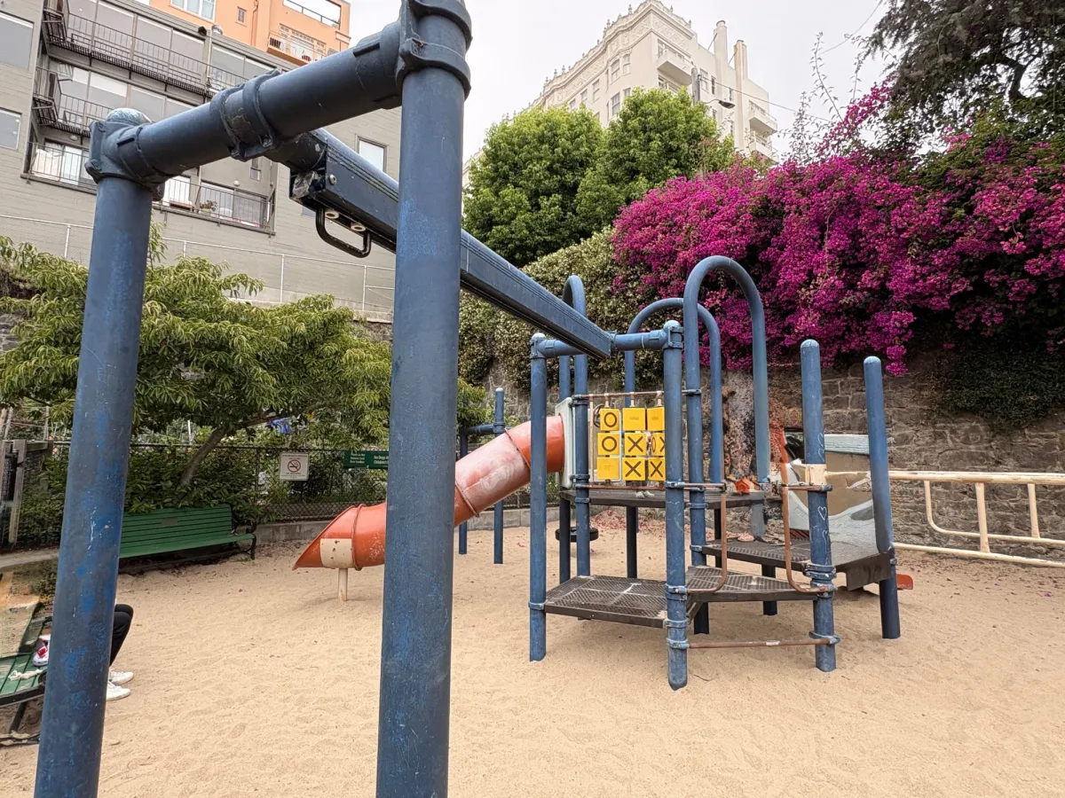 Toddler playground area