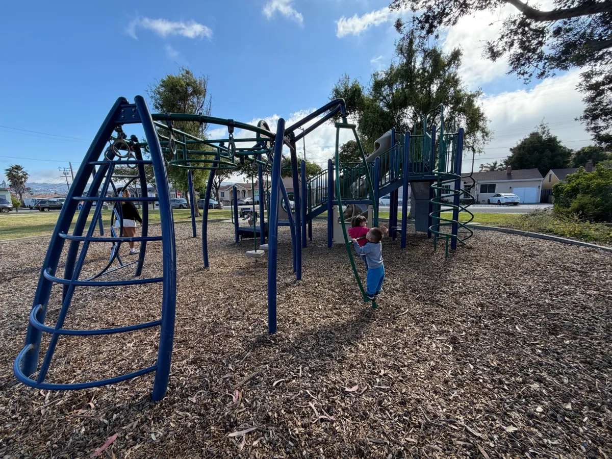 Variety of play equipment suitable for older kids