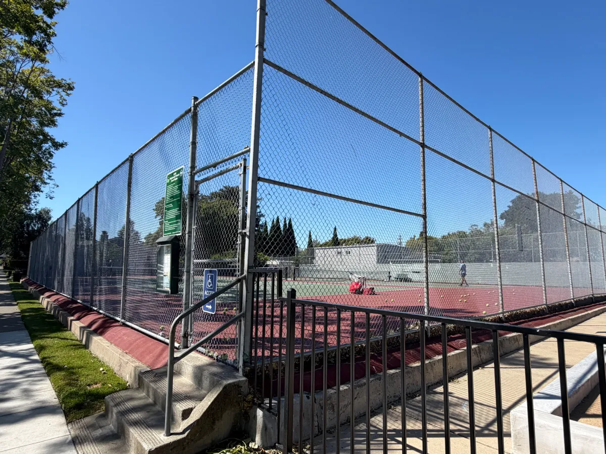 Tennis courts