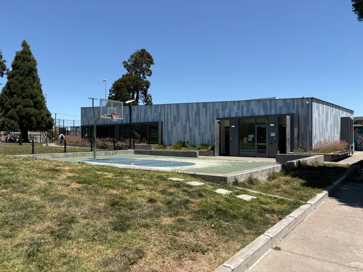 Entrance to the park
