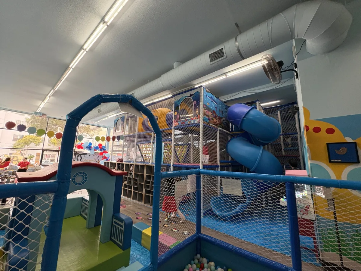 View from the Under 2 yo section