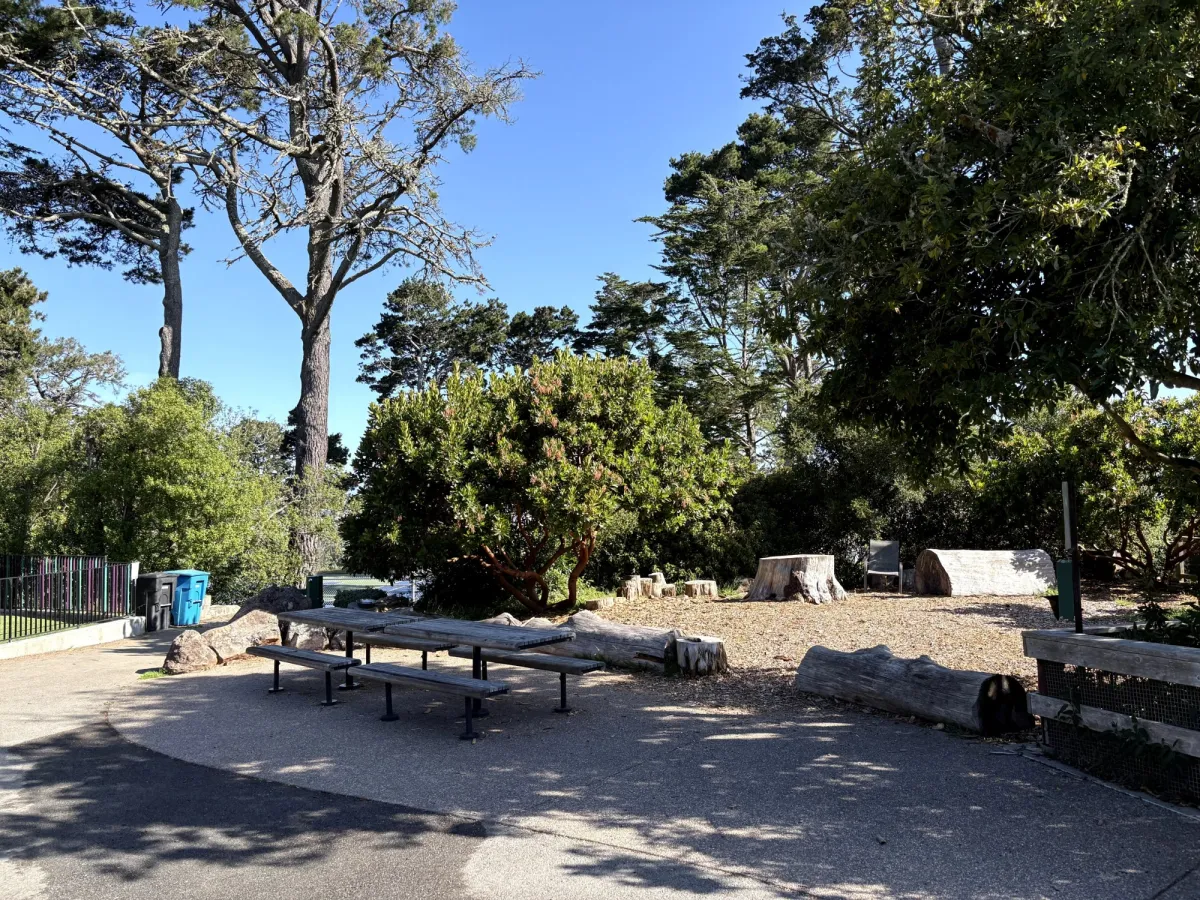 Cute picnic areas and other climbing areas
