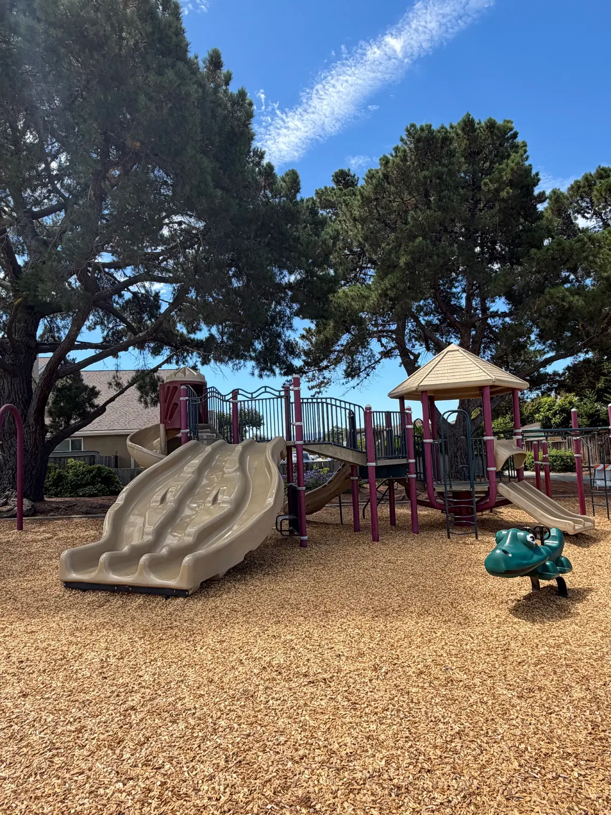 Play structure is good for toddlers