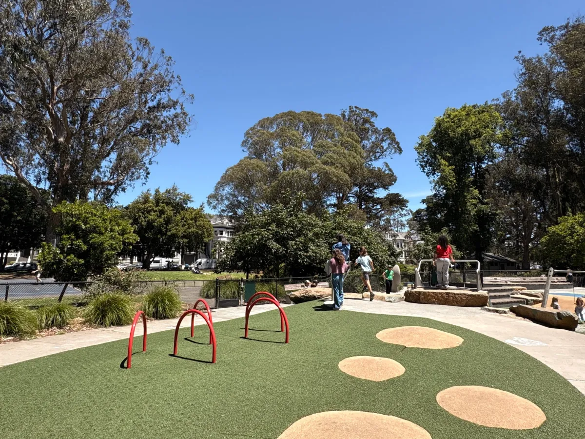 Unique structures for kiddos to crawl through