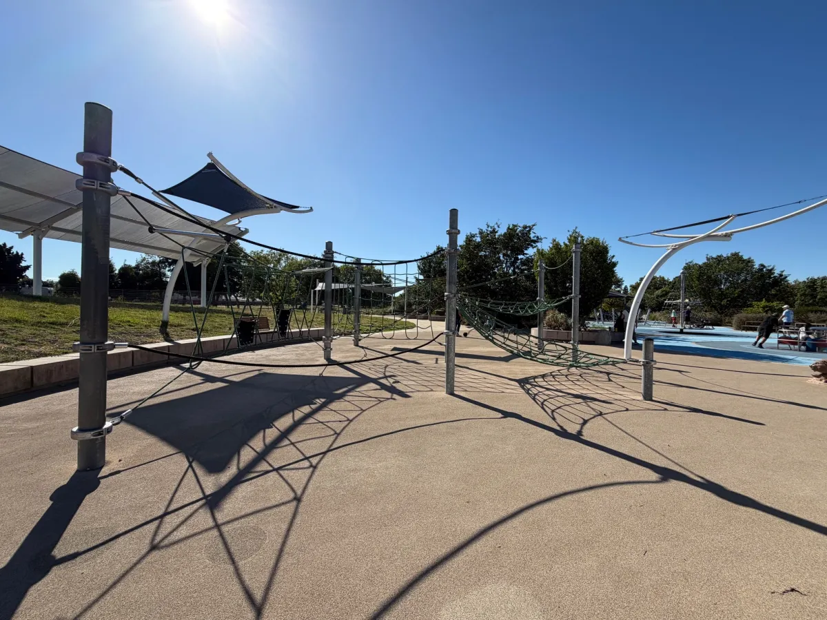 Variety of climbing structures