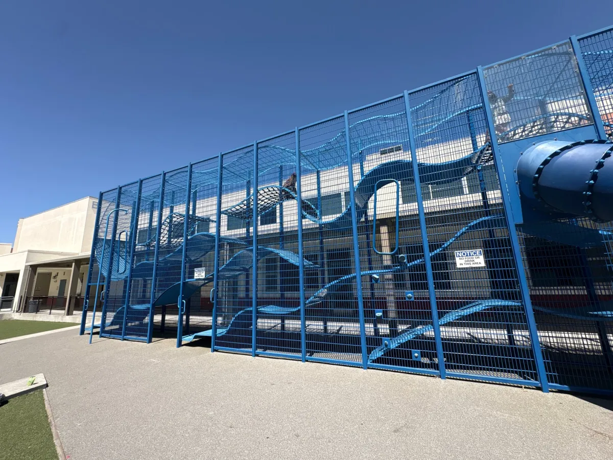 Another view of the entrance in