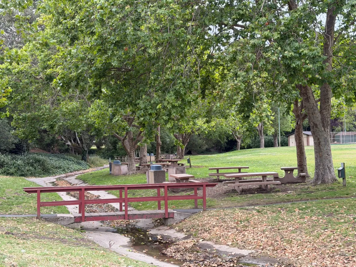 2nd bridge and more reservable picnic areas