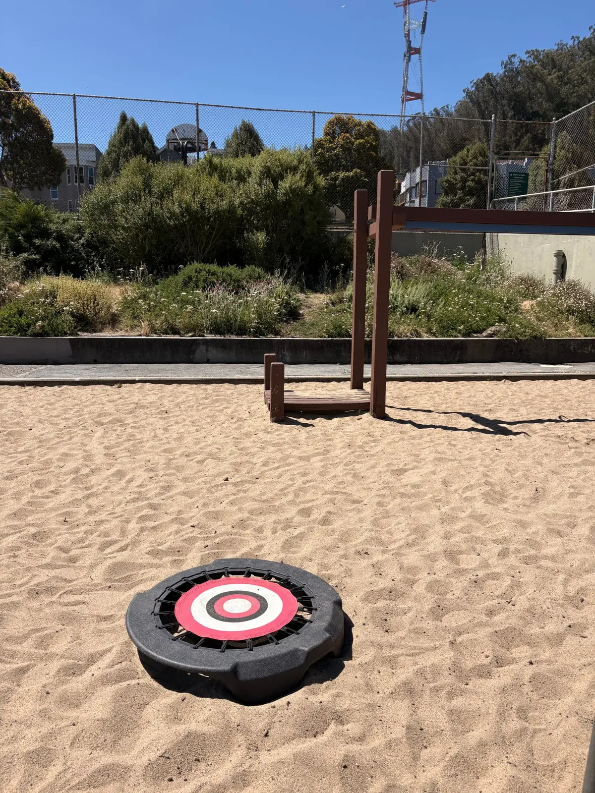 a trampoline