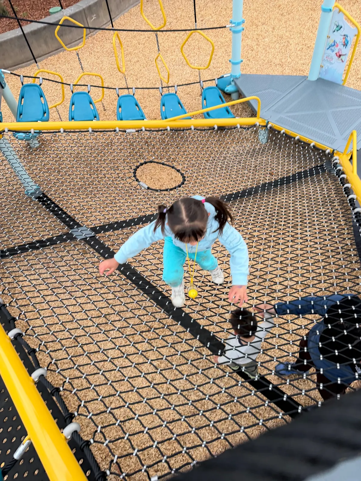 Netting for climbers