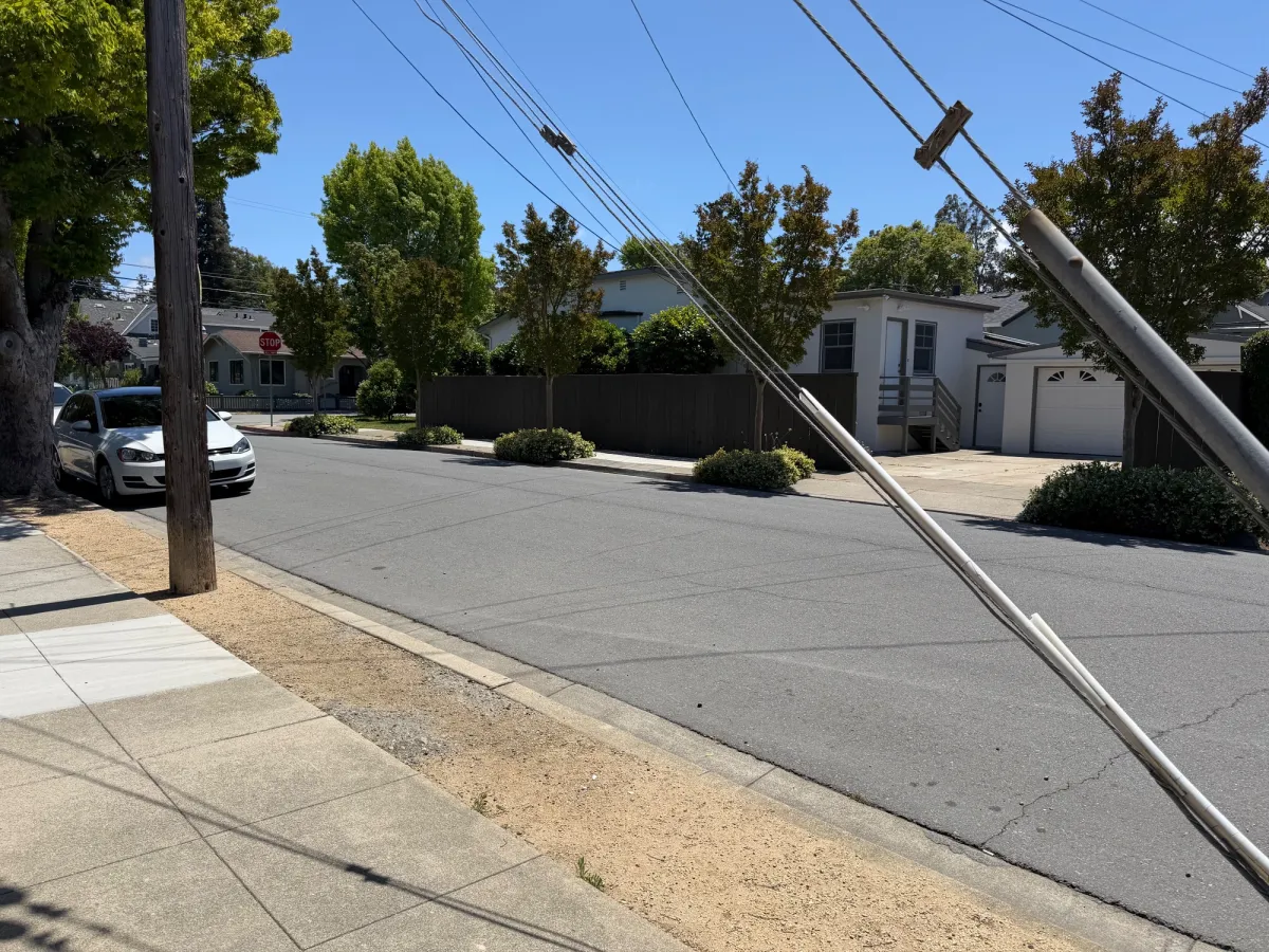 Lots of residential parking available