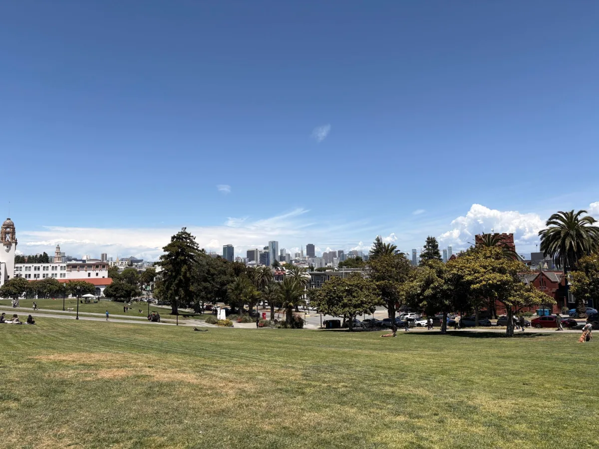 View from the park