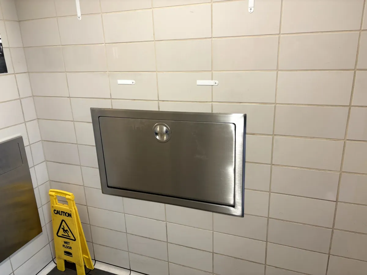 Clean bathrooms