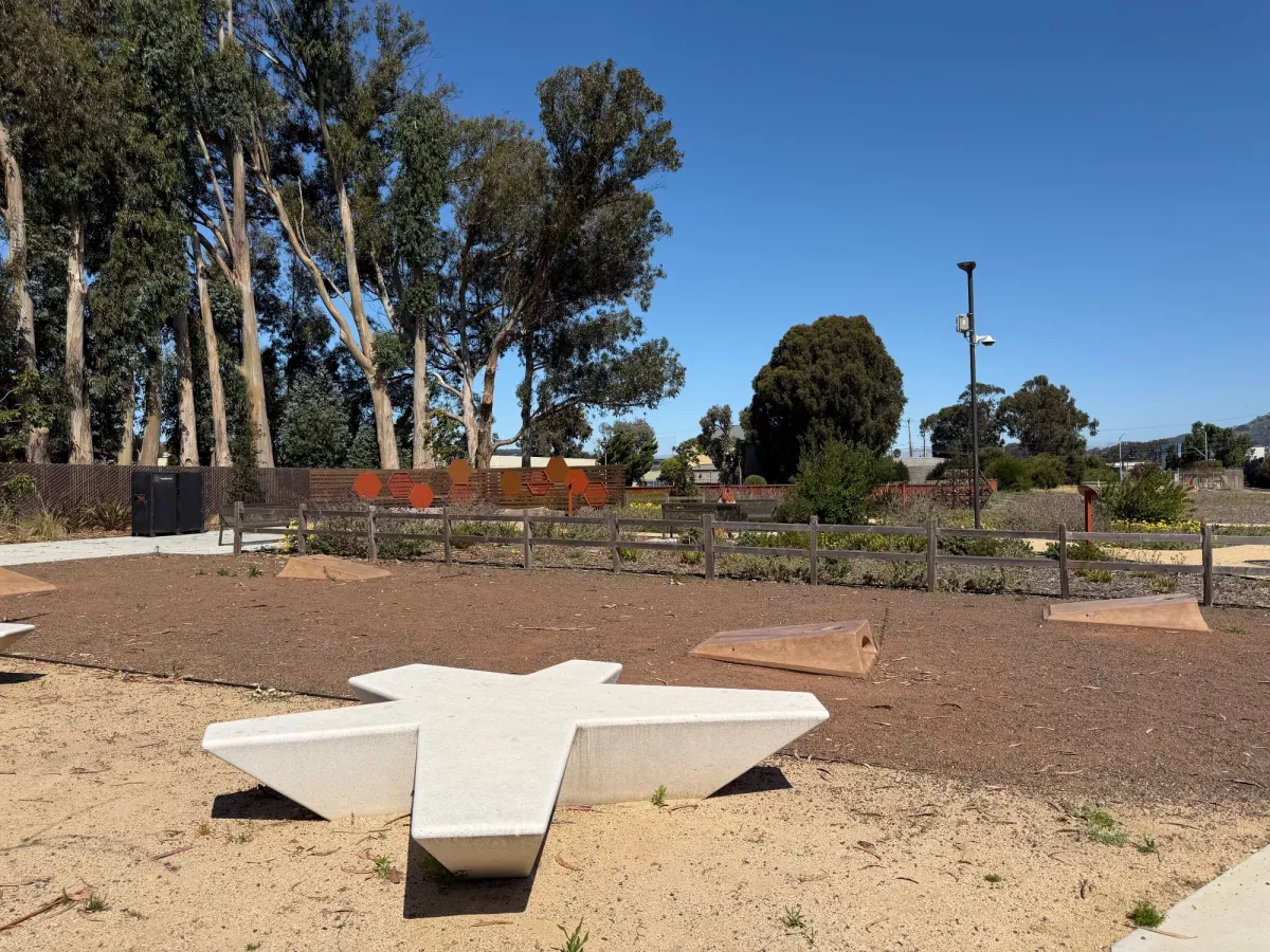 Garden area