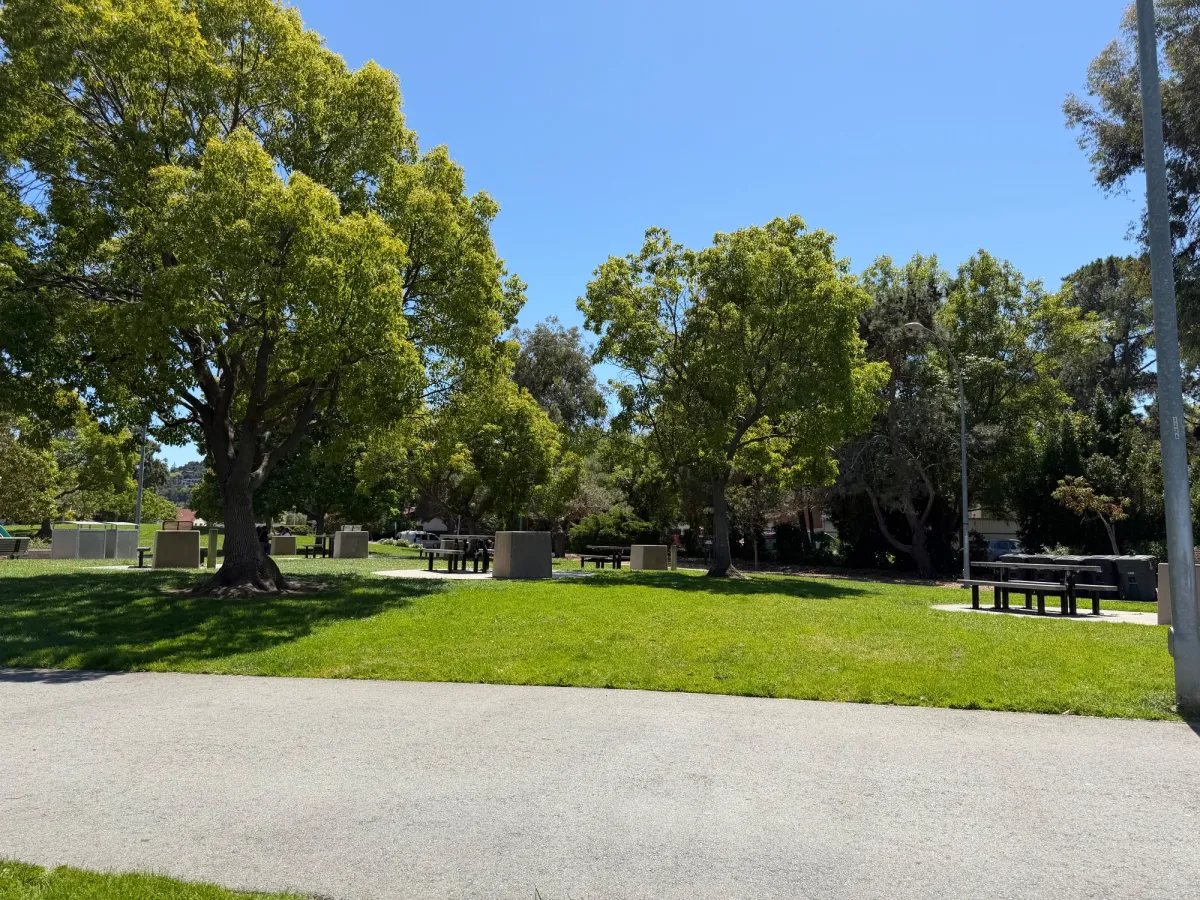 Picnic tables