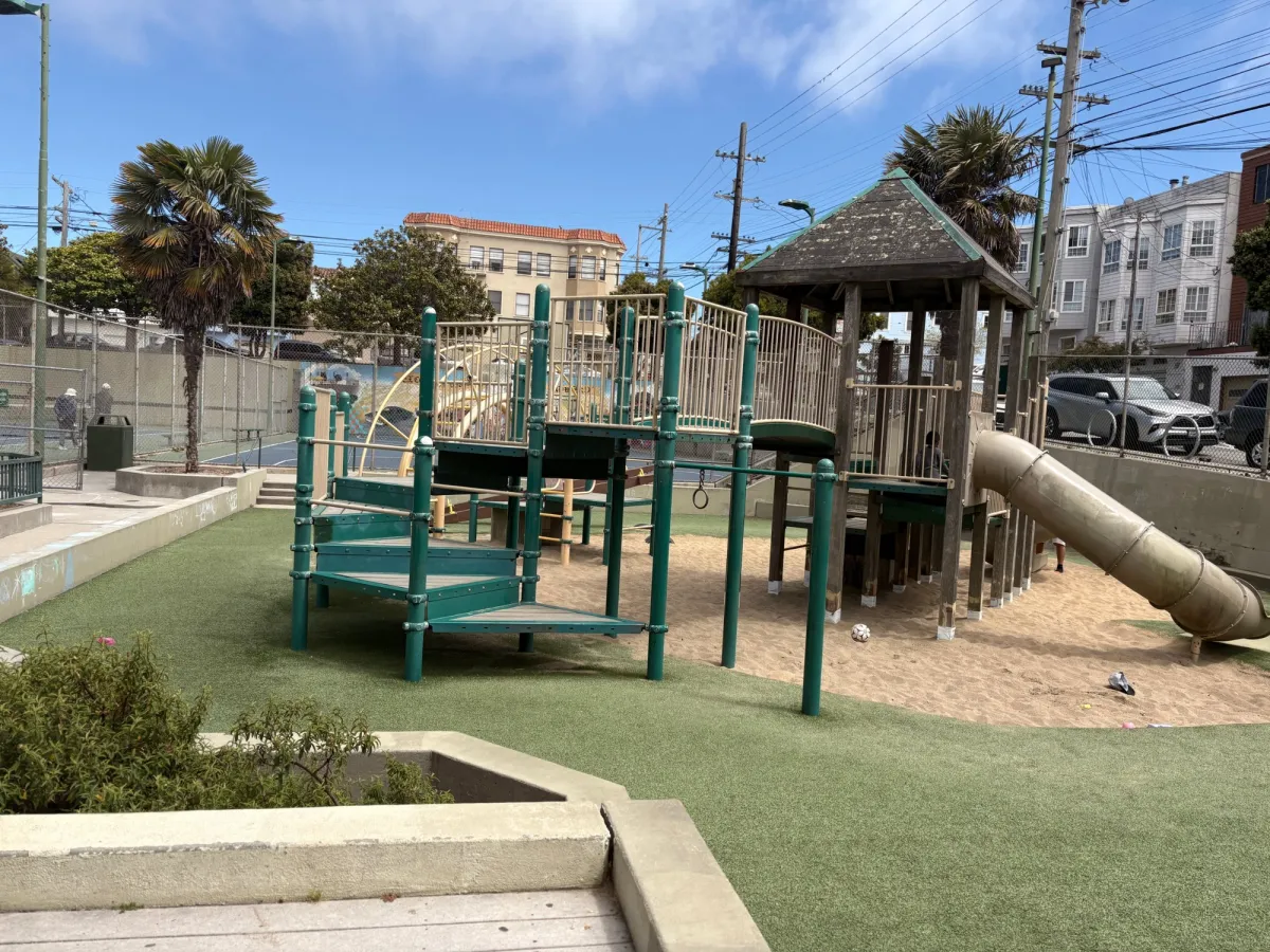 Bigger kid area
