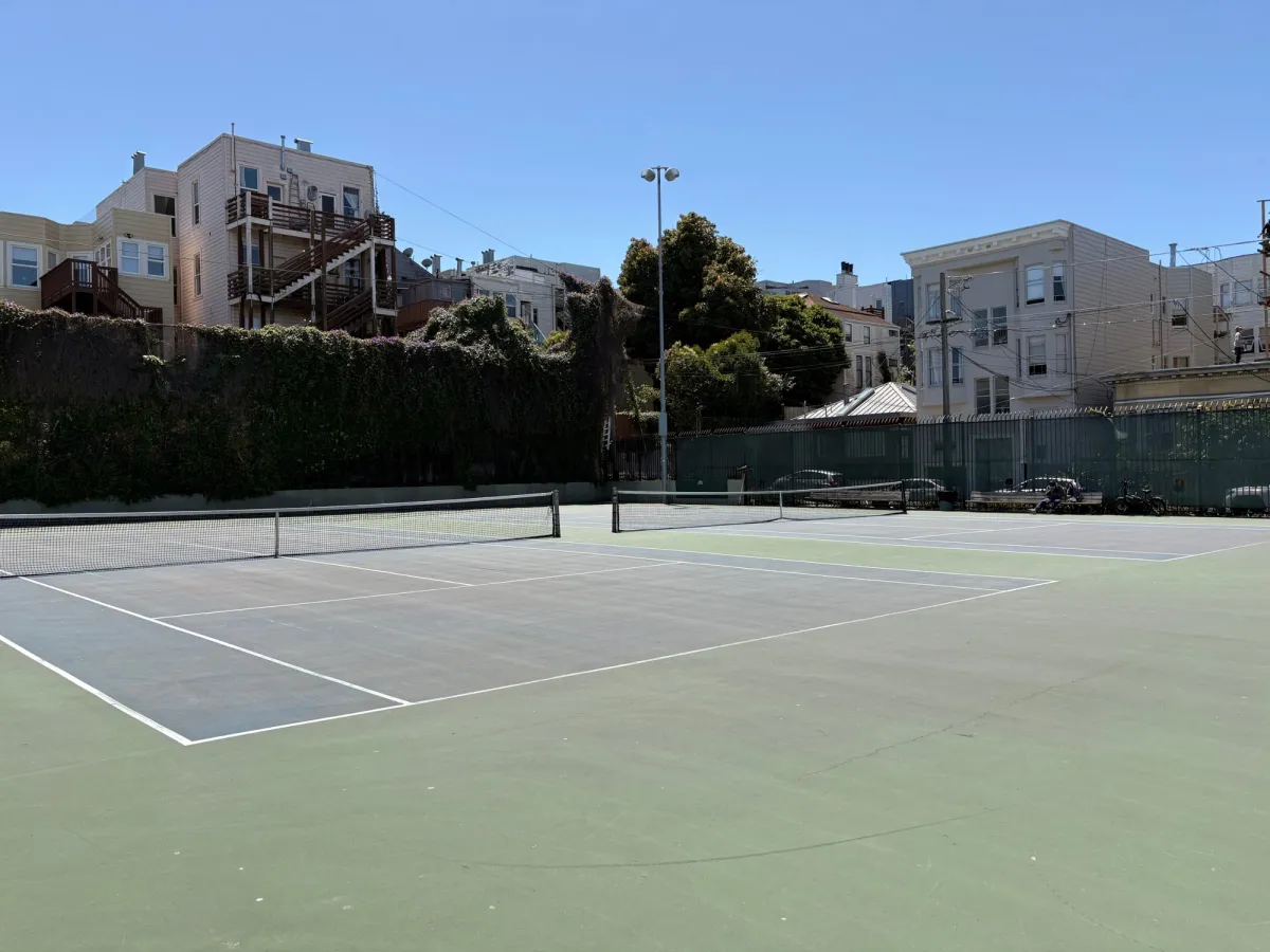 Tennis courts