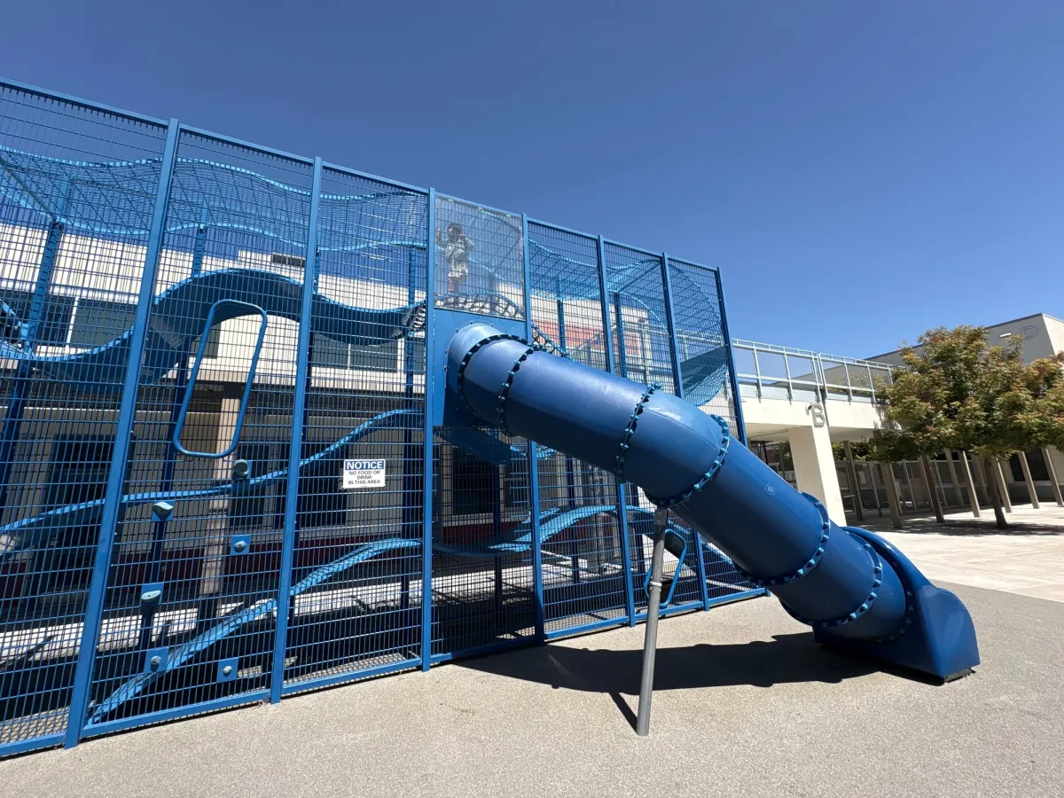 Tall slide