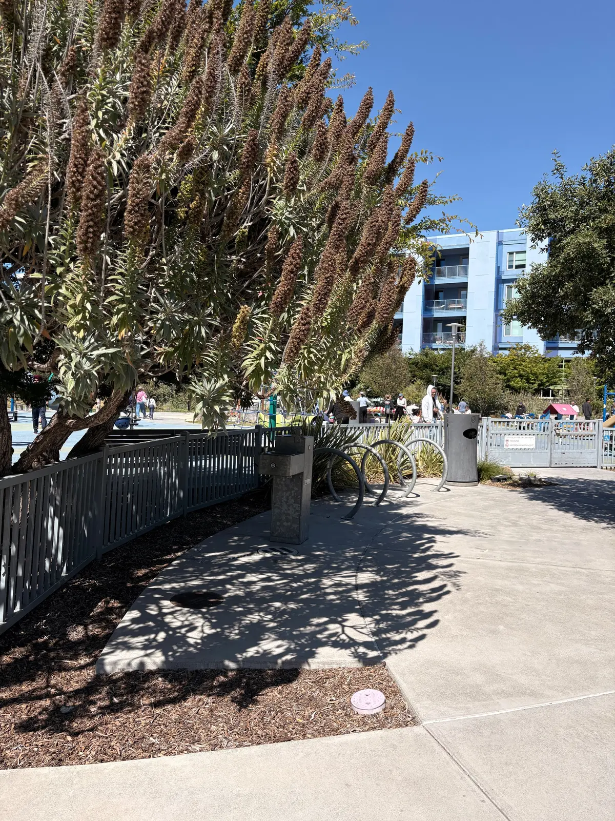 Water station at the exterior 