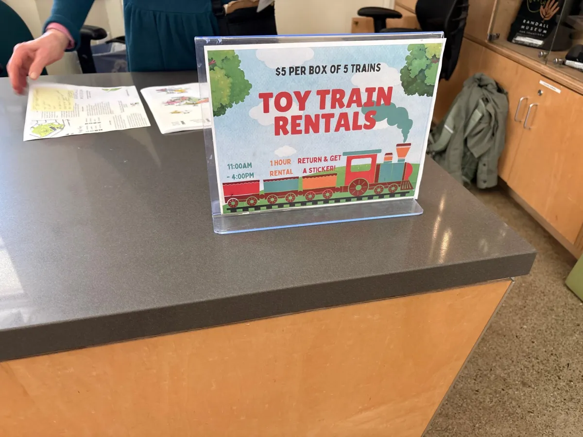 Toy train rentals for the train obsessed