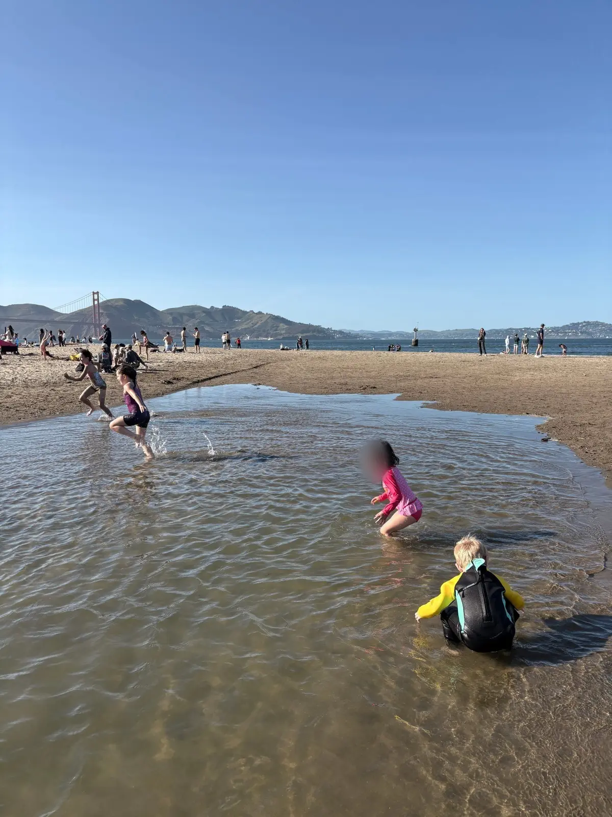 Inlet and view of the GGB