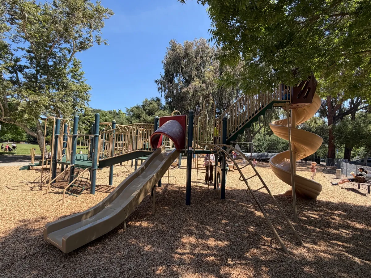 Another view of the main play equipments