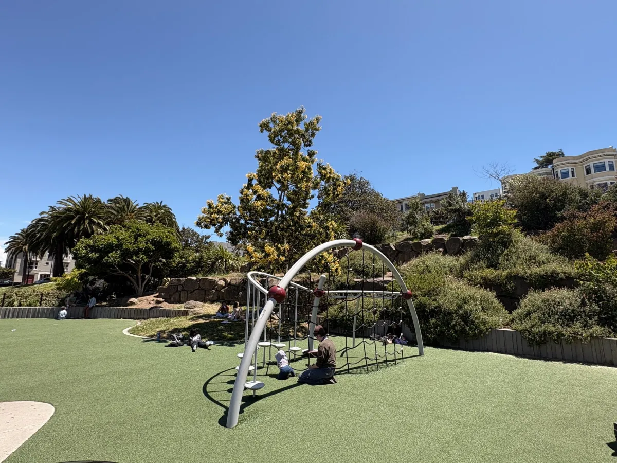 Climbing structure for littles