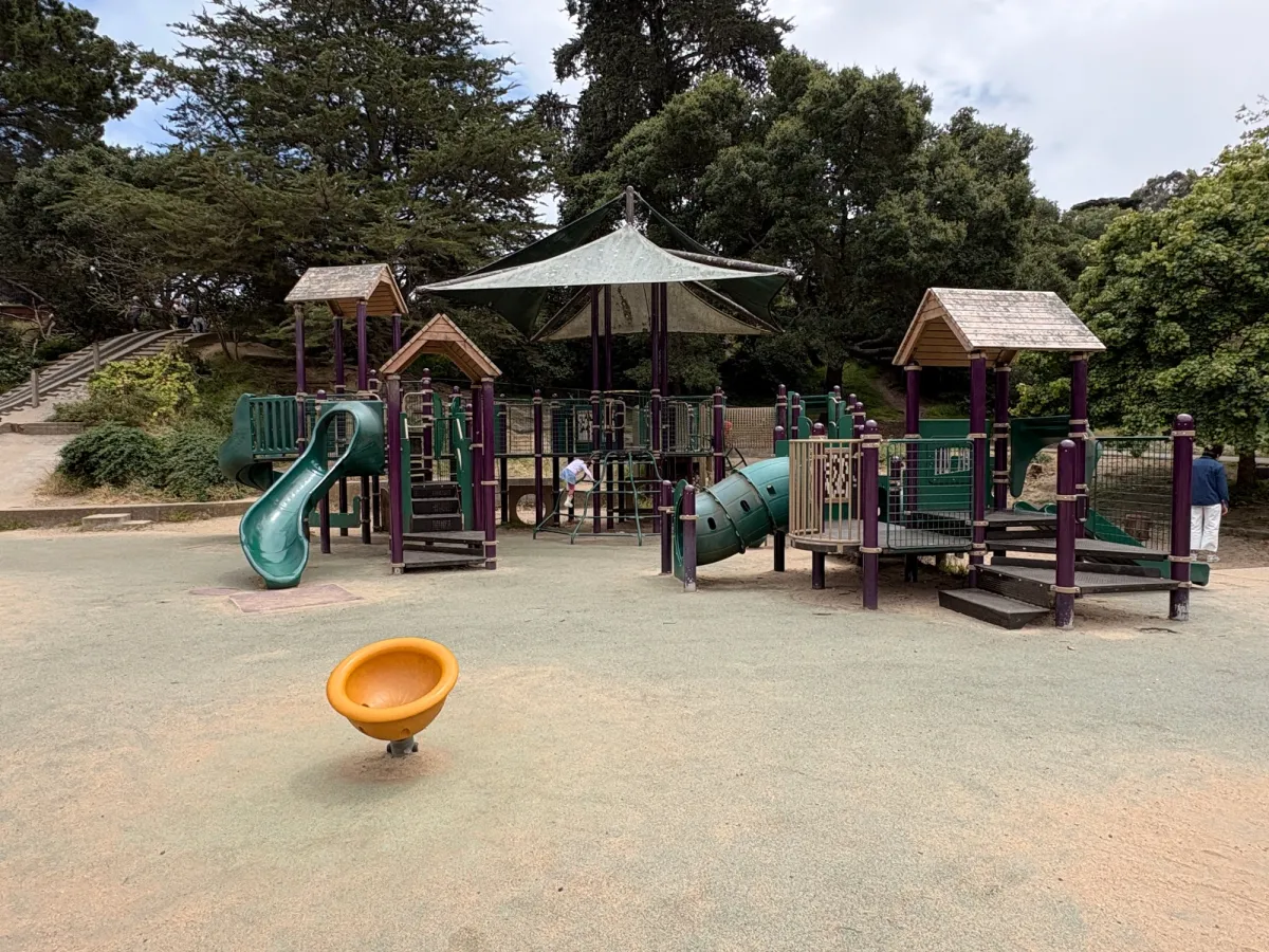 Some built shade structures as well