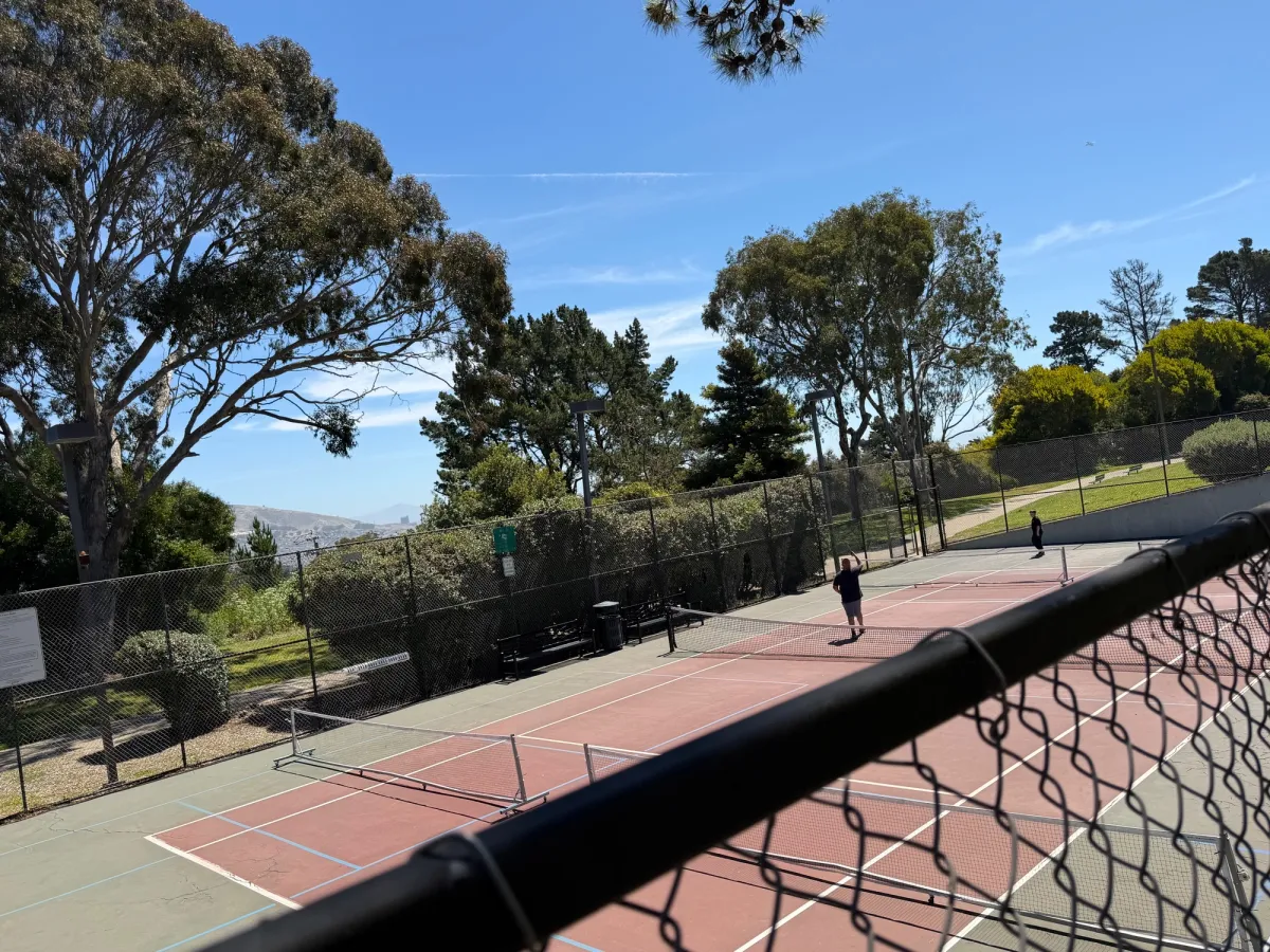 Tennis courts