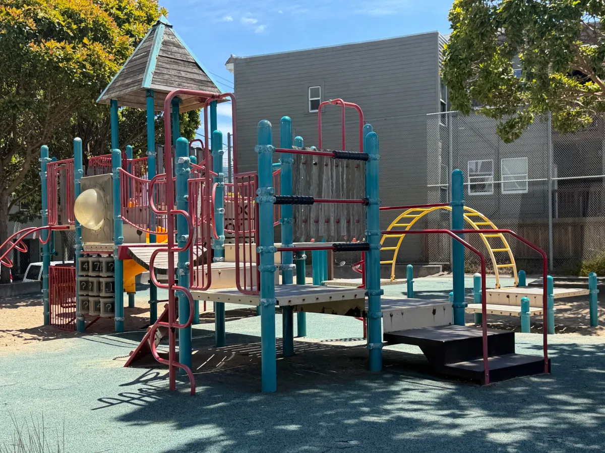 Bigger kids climbing structures
