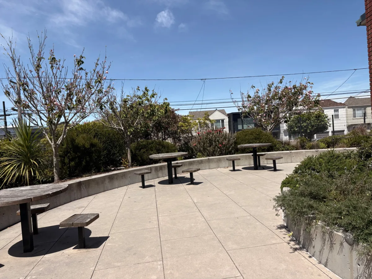 Picnic tables 