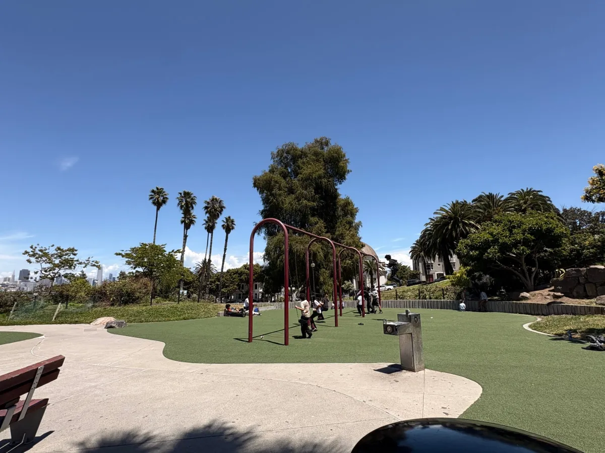 Swings for the bigger kids
