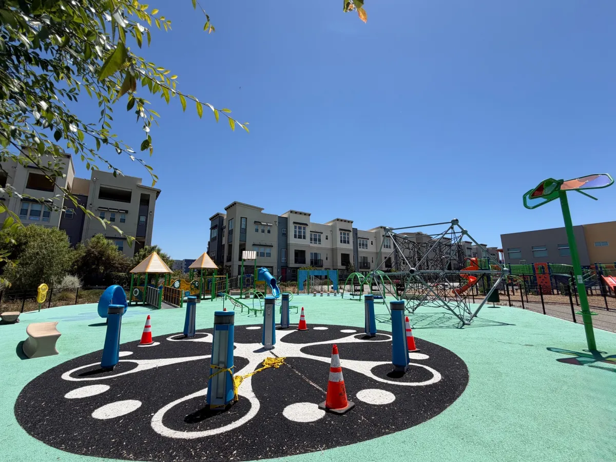splash pad area unfortunately not operating