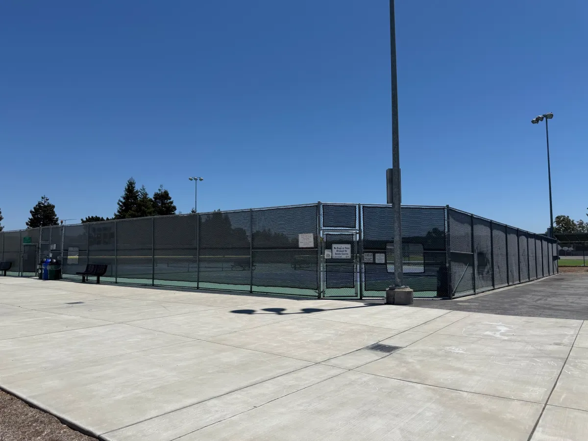 Tennis courts
