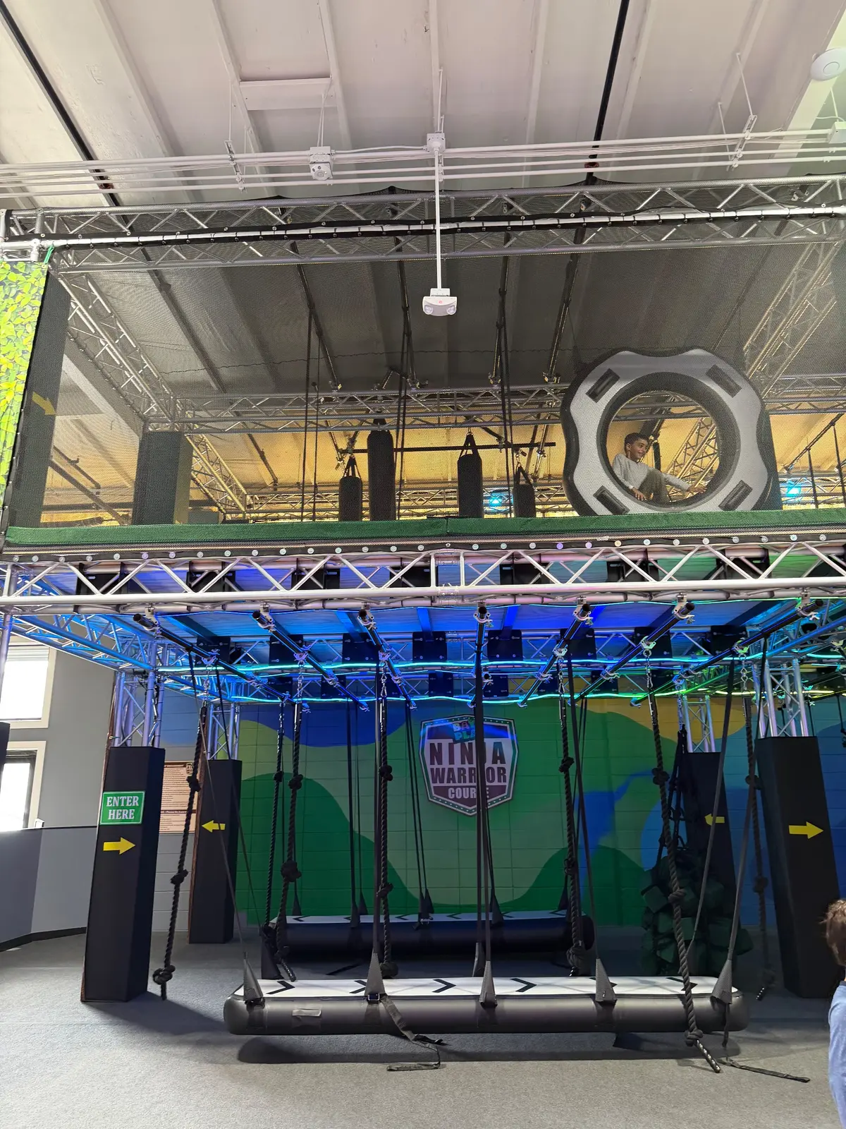 Ninja warrior Obstacle course 