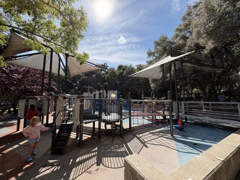 Entrance of the main playground structure