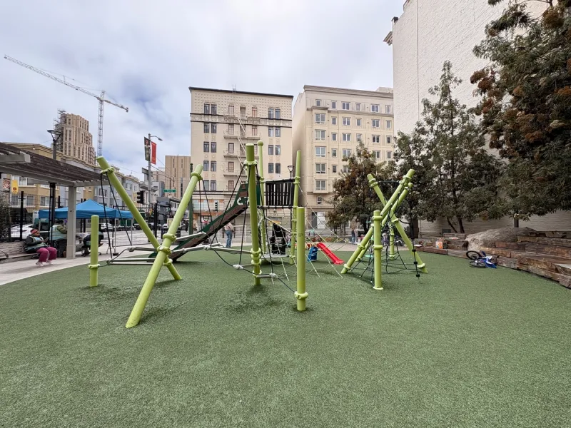 This is the main and only structure for the mini park