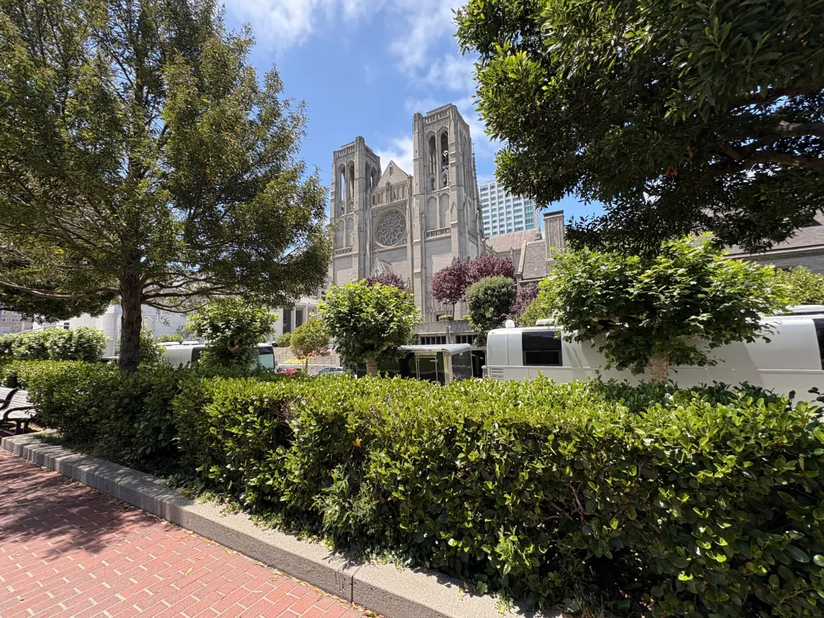 View of Grace Cathedral