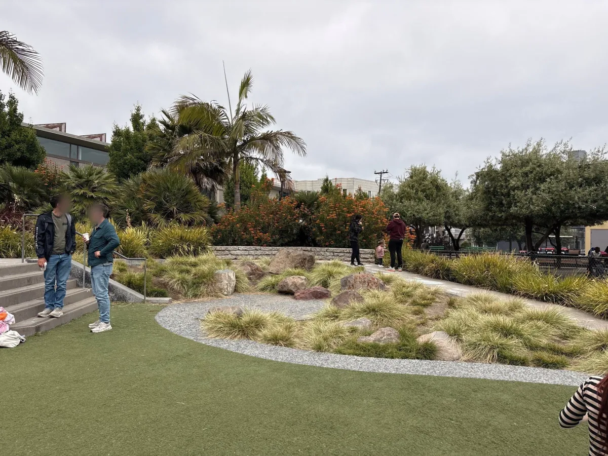 Nature area for littles