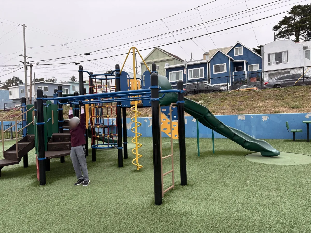 Bigger kid area