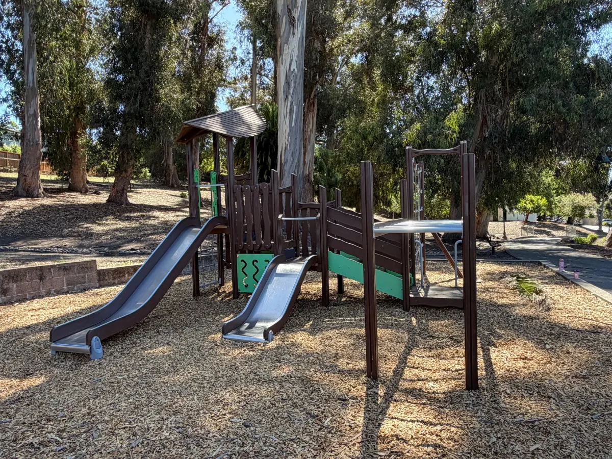 Toddler playground slides