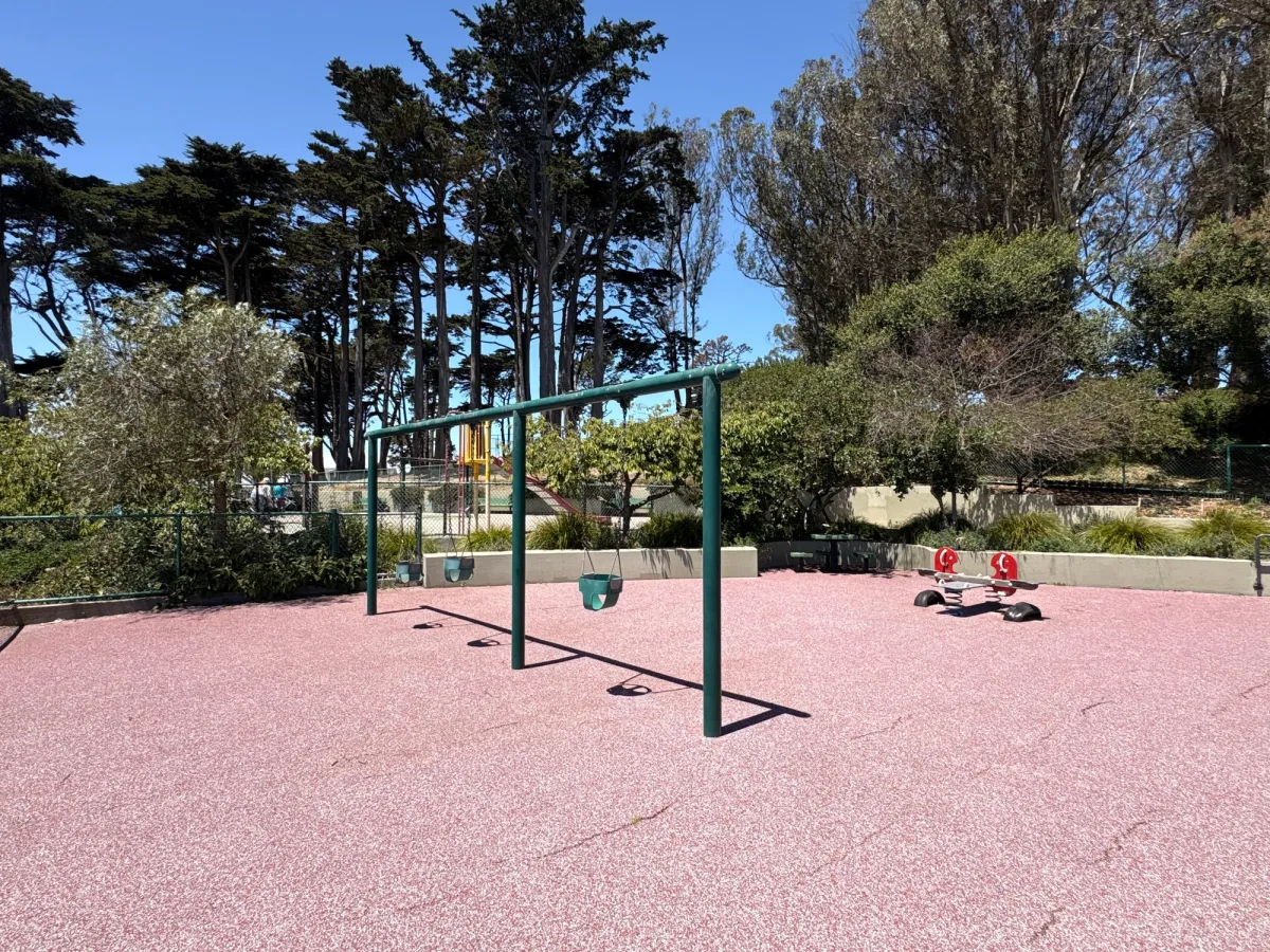Bucket swings