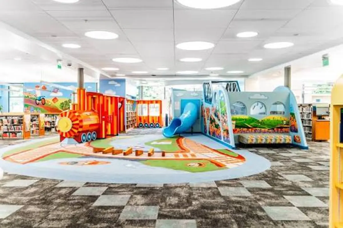 Railway Rollick in Milpitas Library