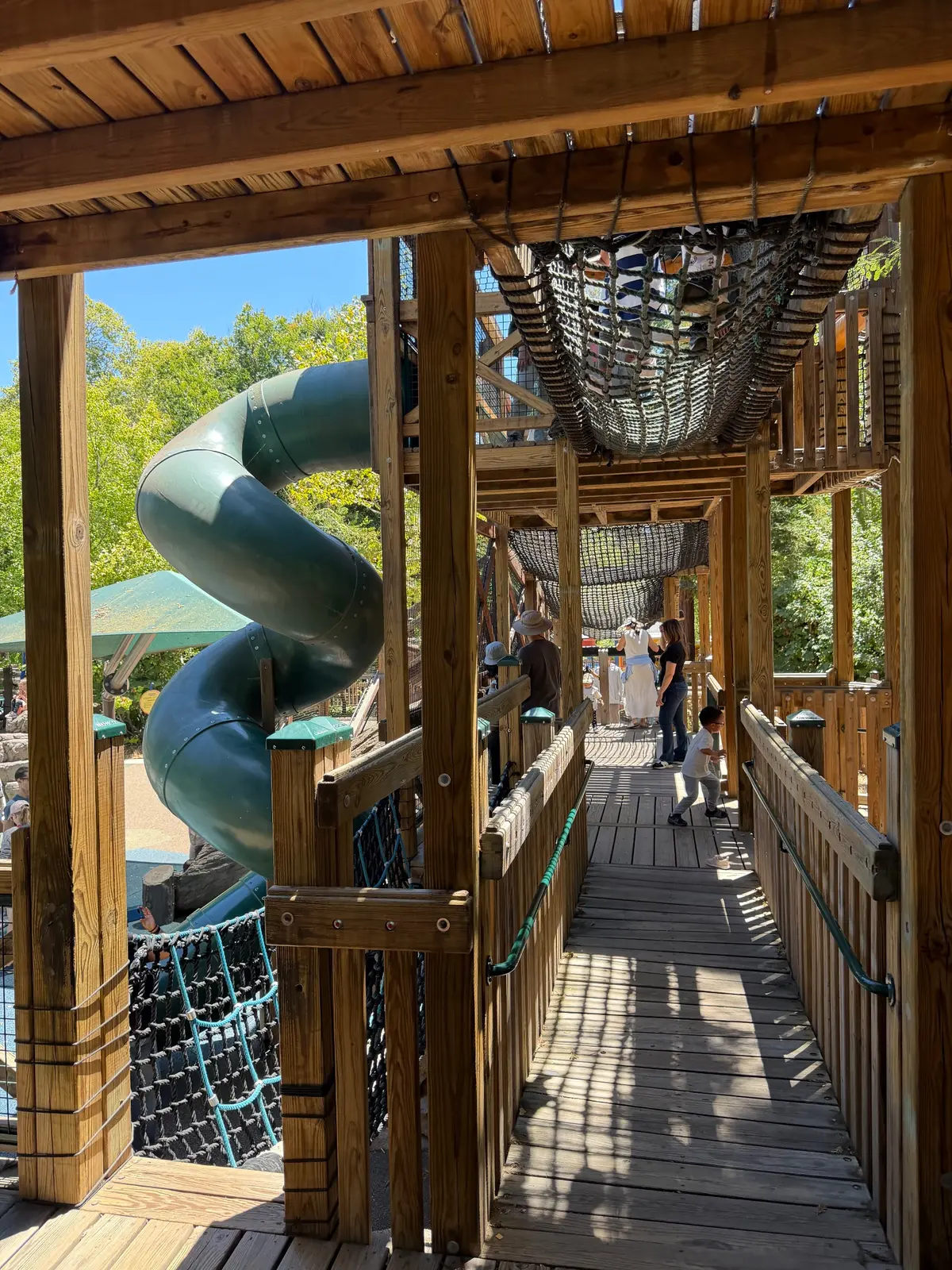 Big kid play area