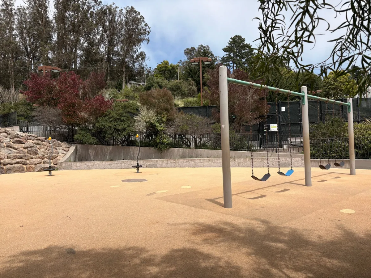 wide area for kids to run around