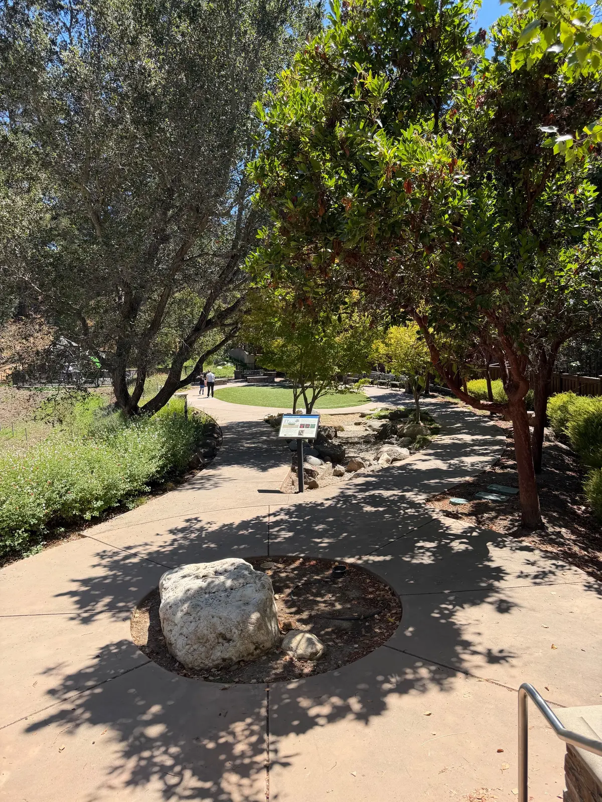 Entrance into park