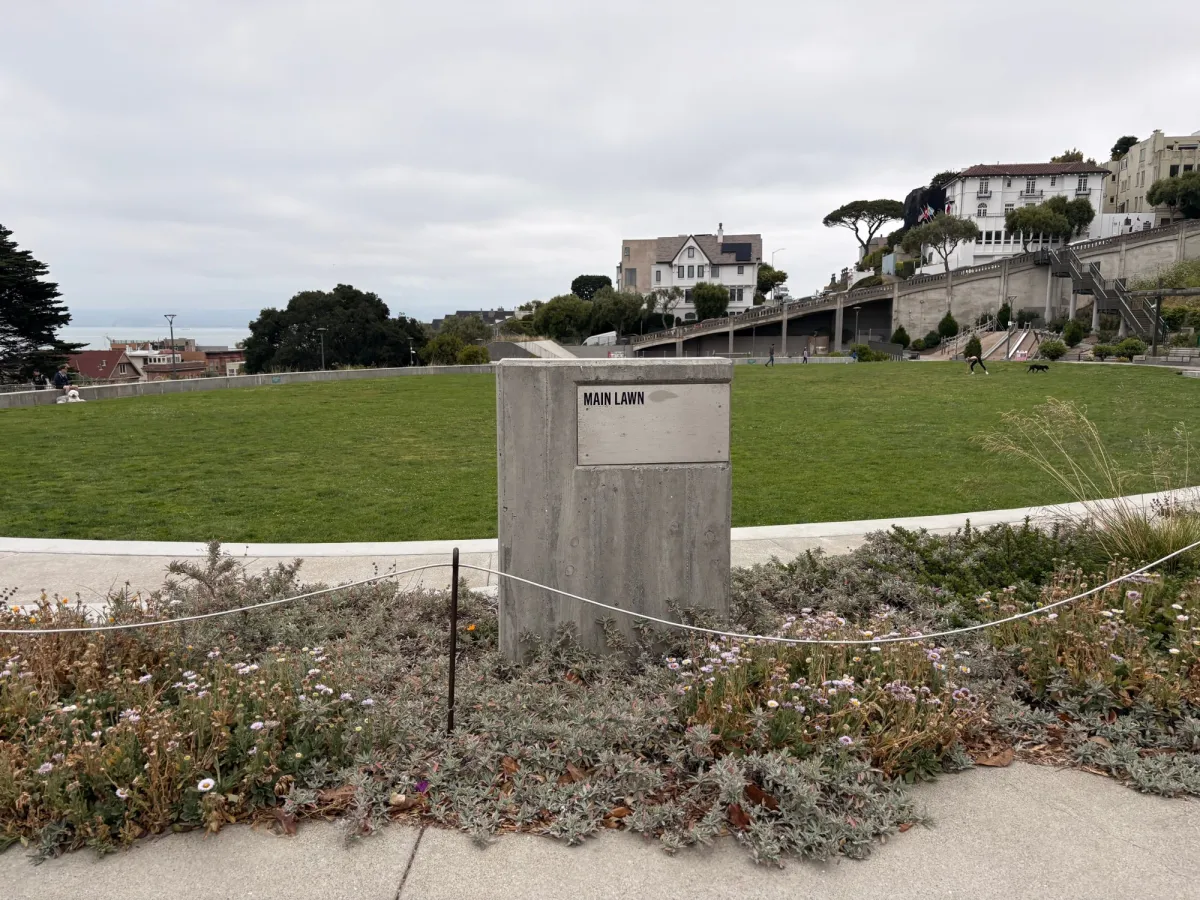 Main Lawn as depicted