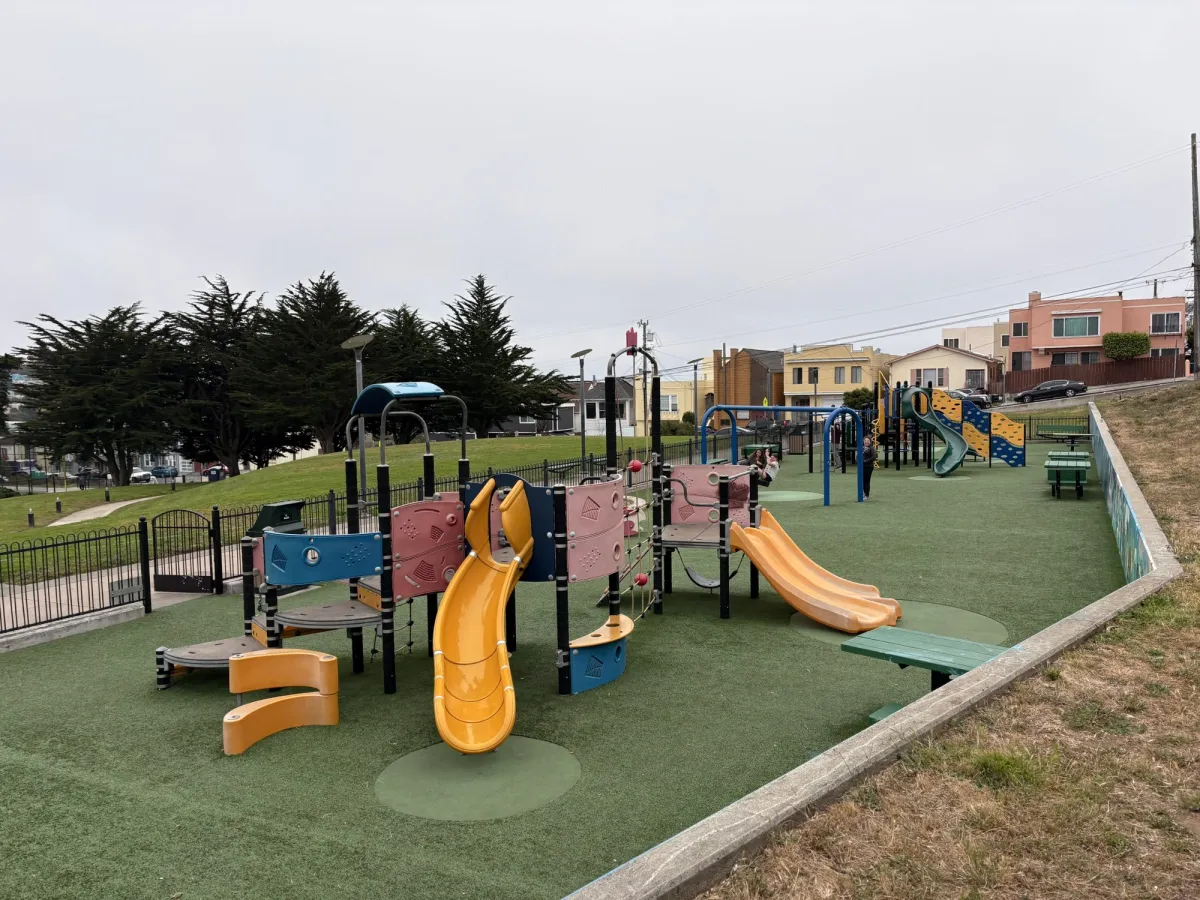 Toddler section and bigger kid section