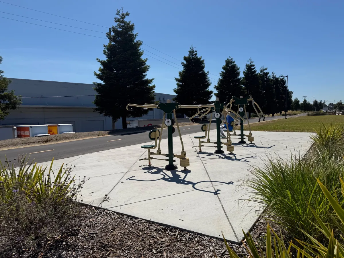 Simple outdoor gym
