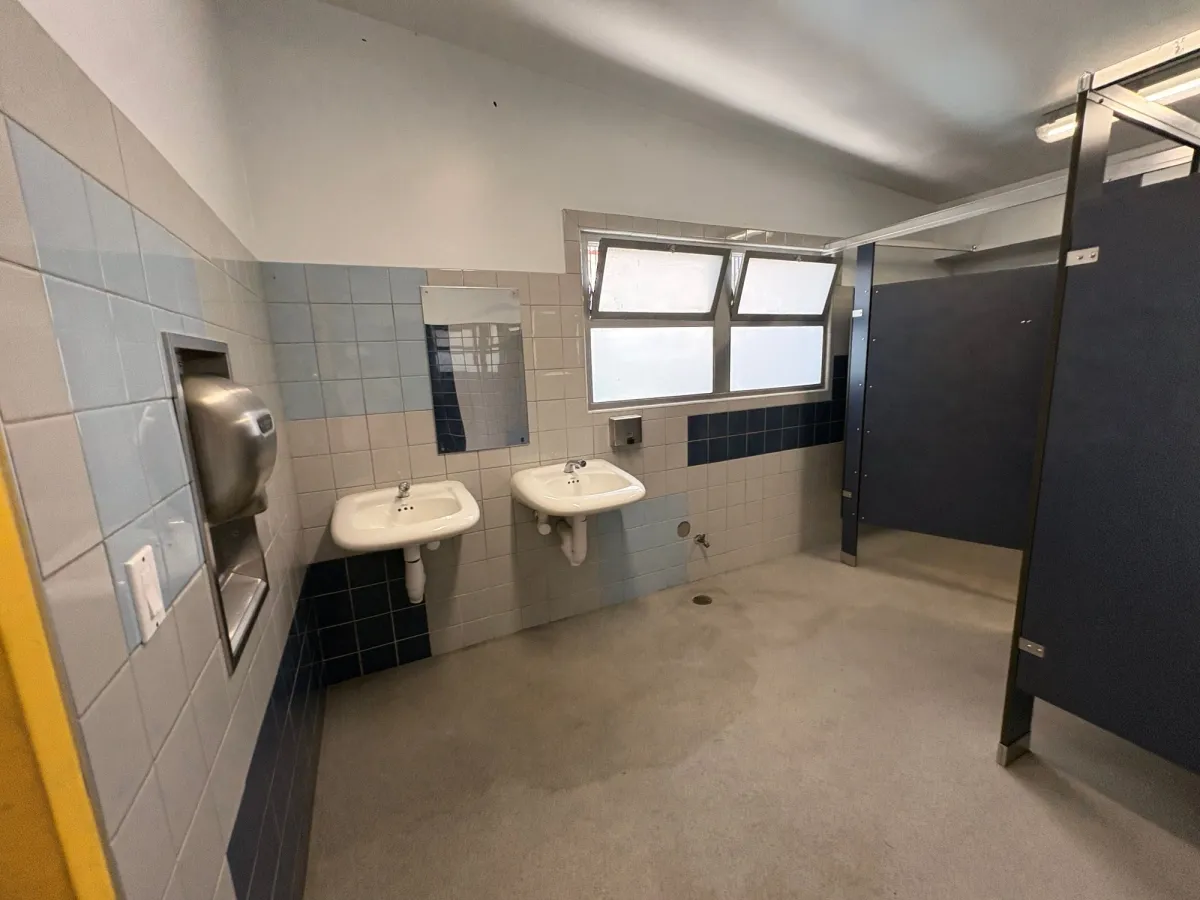 Clean bathrooms